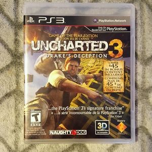 Uncharted PS3 game